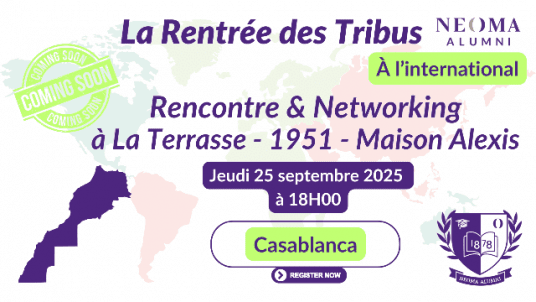 Rentrée des Tribus à l'international 2025 -  Casablanca  :  Afterwork & Networking à la Terrasse -1951-  by Maison Alexis