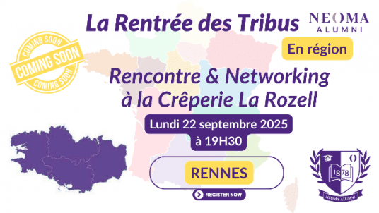 Rentrée des Tribus en région 2025 - Rennes : Afterwork & Networking à la Crêperie La Rozell