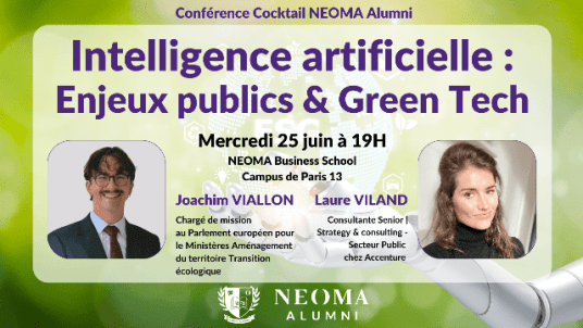 Conférence Cocktail - Intelligence Artificielle : Enjeux publics & Green Tech