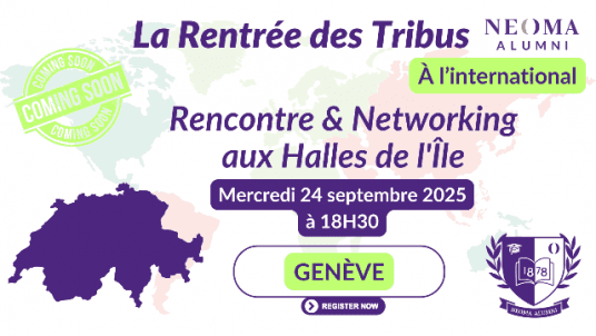 Rentrée des Tribus à l'international 2025 - Genève - Afterwork & Networking aux Halles de l'Île 