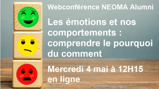 Webconférence  - Les émotions et nos comportements : comprendre le pourquoi du comment