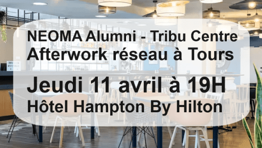 Afterwork réseau à l’hôtel Hampton By Hilton de Tours Centre