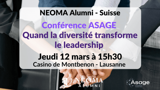 Conférence ASAGE RH-Carrières - Quand la diversité transforme le leadership