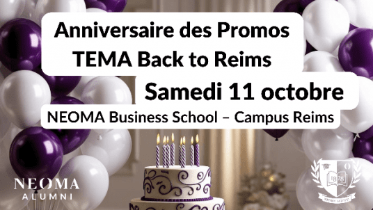 Reporté - Anniversaire des Promos TEMA  - Back to Reims
