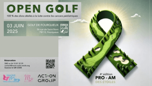 4ème édition Golf Open Golf des Etoiles 2025 / Golf de Fourqueux 