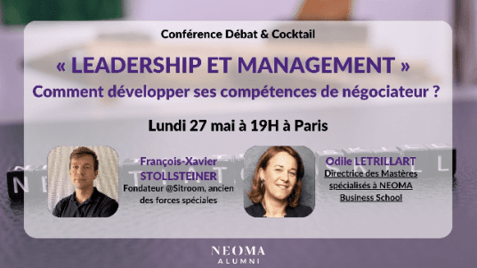 Reportée - Conférence Leadership & Management - Comment développer ses compétences de négociateur ?