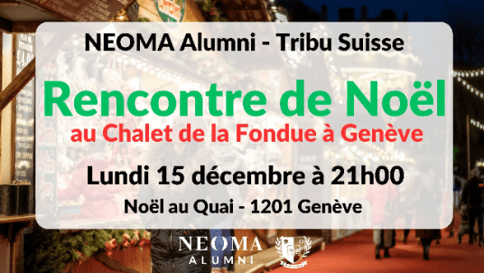 Rencontre de Noël au Chalet de la Fondue à Genève
