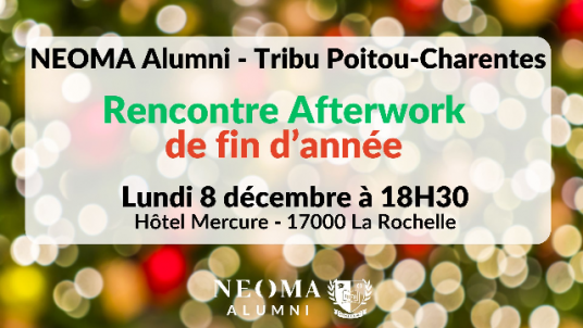 Afterwork de fin d’année rencontre à l'hôtel Mercure de la Rochelle 