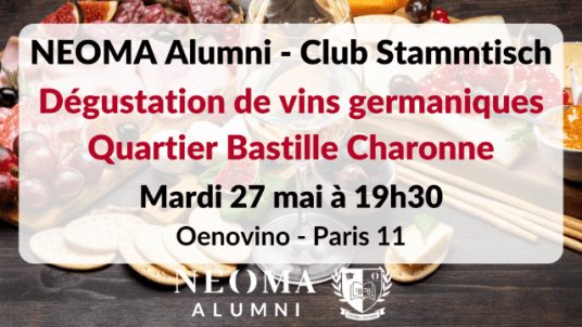 Dégustation de vins germaniques - Stammtisch Paris - Quartier Bastille Charonne