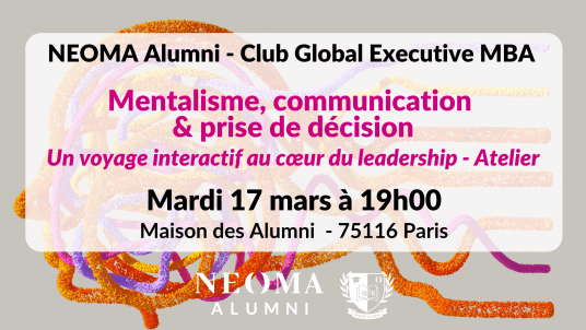 Atelier spectacle : Mentalisme, communication et prise de décision – Un voyage interactif au cœur du leadership 