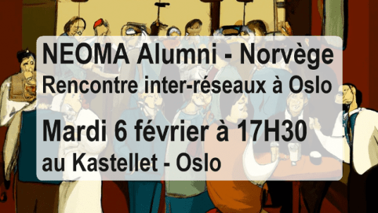 Afterwork inter-réseaux Alumni Grandes Écoles au Kastellet Oslo