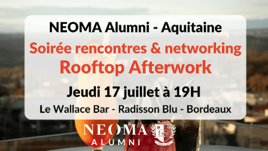 Soirée Rencontres & Networking sur le Rooftop du Radisson Blu de Bordeaux