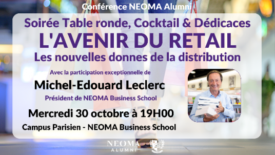 Soirée Cocktail & Dédicaces "L'avenir du Retail : Les nouvelles donnes de la distribution"