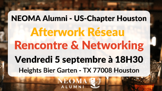 Rencontre Afterwork réseau au Heights Bier Garten de Houston