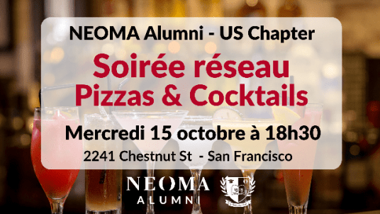 Soirée réseau Pizzas & Cocktails au "Campus" de San Francisco - Bay Area