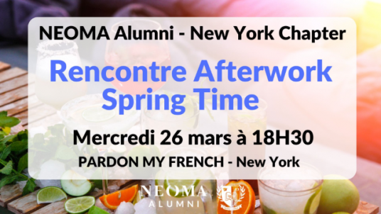 Afterwork Spring Time à New York 