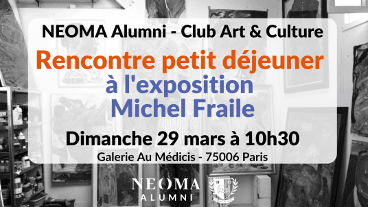 Rencontre petit déjeuner à l'exposition Michel Fraile