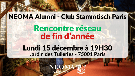 Rencontre de fin d'année « Marché de Noël » des Tuileries