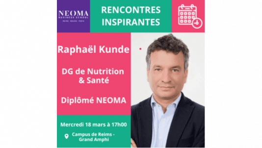 Les Rencontres inspirantes avec Raphaël Kunde  Directeur général de Nutrition & Santé