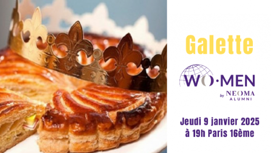 Annulée - Soirée Galette de WO.MEN - 1 femme, 1 homme, 1 couronne !