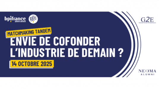Devenir co-fondateur d'une startup deeptech