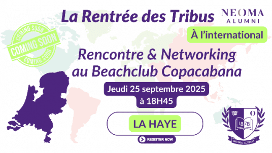Rentrée des Tribus à l'international 2025 - La Haye : Afterwork & Networking au Beachclub Copacabana