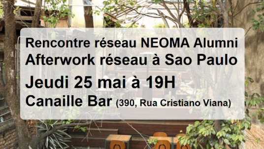 Rencontre réseau au Brésil - Afterwork au Canaille Bar de Sao Paulo