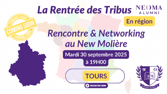 Rentrée des Tribus en région 2025 - Tours : Afterwork & Networking au New Molière