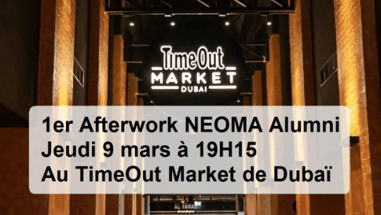 Premier Afterwork réseau au Time Out Market Dubai