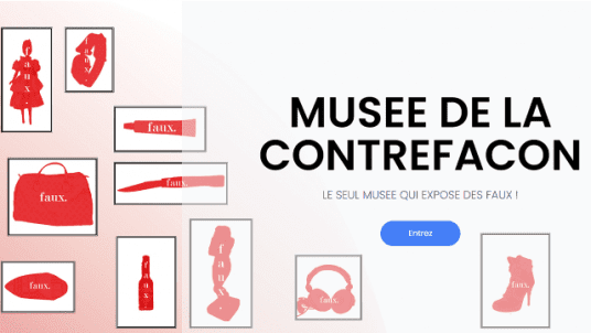 Visite du Musée de la Contrefaçon