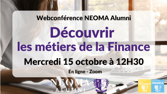 Webconférence - Découvrir les métiers de la Finance